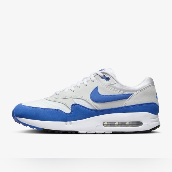 Nike Air Max 1 '86 Premium Women's Shoes White Royal Blue DO9844-101 ( NEW ) - Picture 9 of 12